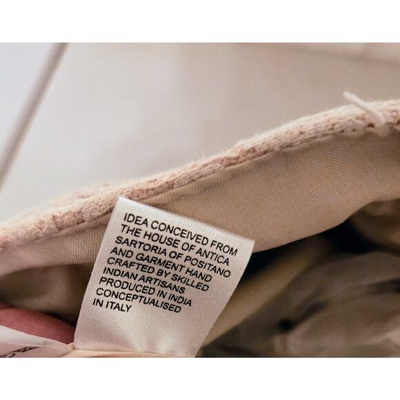 Antica Sartoria Positano Boho Round Beaded Bag Purse Bells - Picture 9 of 14